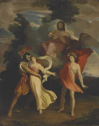 Het oordeel van Jupiter, 1814-15